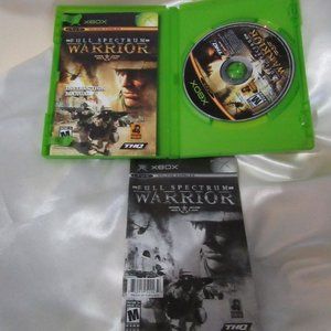 *Full Spectrum Warrior X Box Game